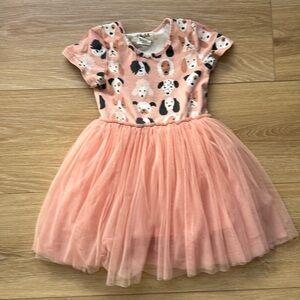 Taylor Joelle Puppy Tulle Dress